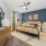bedroom with large window