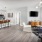 Open space living area with natural lighting