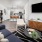 Open space living area with natural lighting