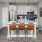 Well-lit kitchen with ample counter space